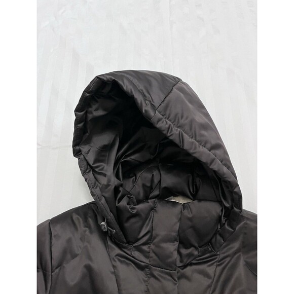 Calvin Klein Down Filled Fleece Lined Hooded  Parka Jacket Size Large. Brown - Picture 2 of 8